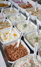 Täglich frische Salate